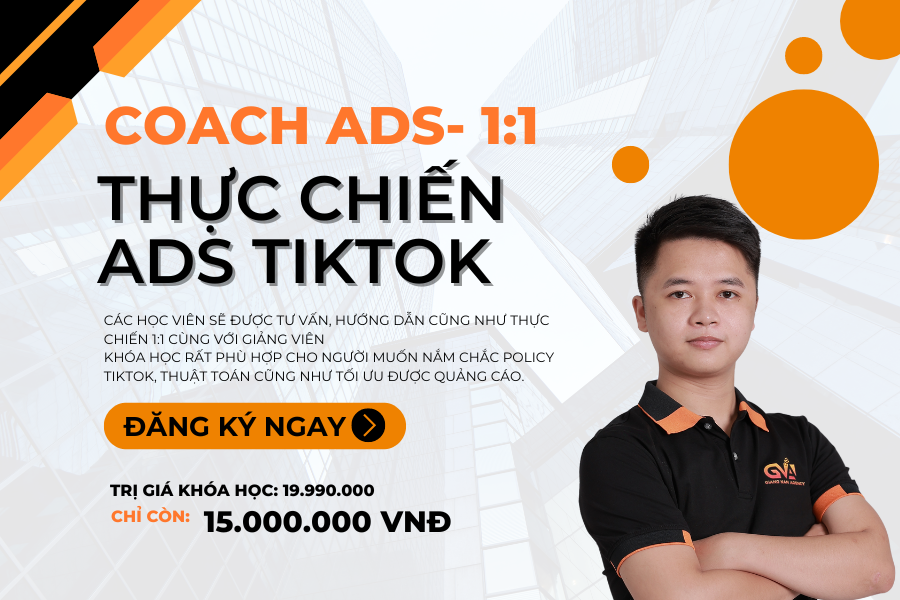 12 ngày thực chiến Tiktok Ads – Coach 1:1
